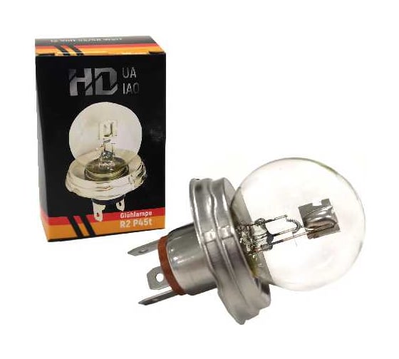 Лампа VETTLER 12 V 45/40 W фарная R2 P45t HuaDiao комплект 10 шт R2G4012V4540W 1