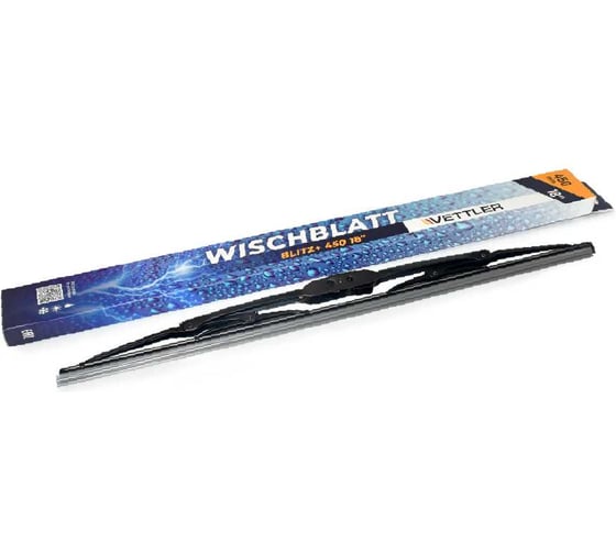 Щетка стеклоочистителя VETTLER каркасная 450 BLITZ+ BLITZ450