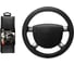 Оплётка на руль PSV NAIS черный, отстрочка черная, М 131738 1