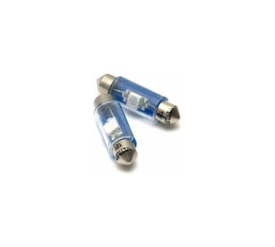 Лампа светодиодная VETTLER 12 V SV 8.5-1 SMD голубая салонная (пальчиковая) 39мм, 2шт SV81250501Blue