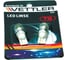 Лампа светодиодная VETTLER 12 V T10-1HP линза 175 люм белая повторит, габарит б/цок, 2шт T10122Wwhite 1