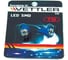 Лампа светодиодная VETTLER 12 V T10-4 SMD голубая повторит, габарит б/цок, 2шт T101235284Blue 1
