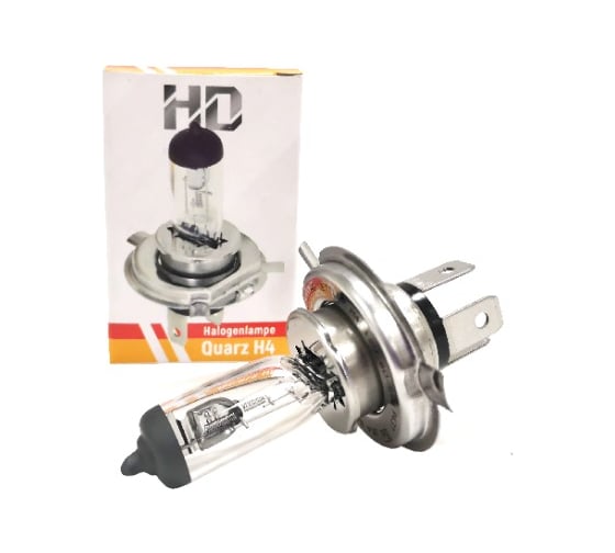 Галогеновая лампа VETTLER H4 12 V 60/55 W QUARZ HD комплект шт. 10 H412V6055W