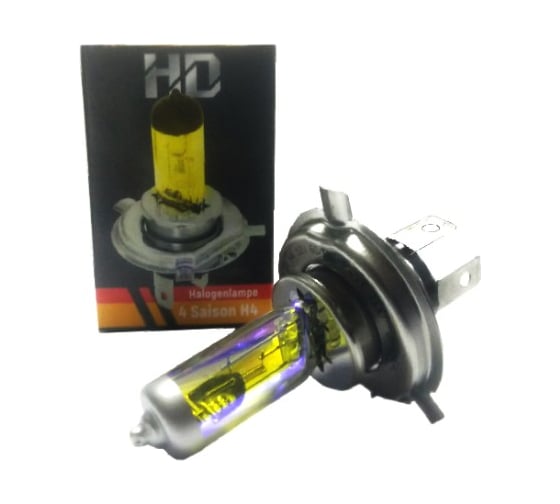 Галогеновая лампа VETTLER H4 12 V 60/55 W всепогодная 4 сезона HD комплект шт. 10 H412V6055W4