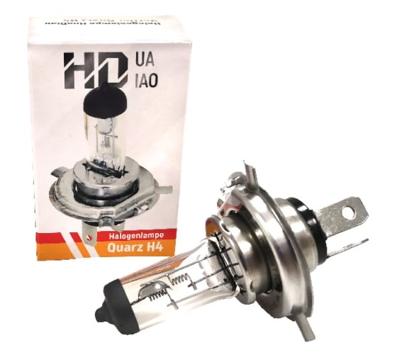 Галогеновая лампа VETTLER H4 24 V 75/70 W QUARZ HuaDiao комплект шт. 10 H424V7570W