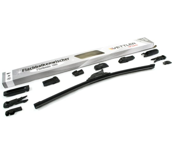 Щетка стеклоочистителя бескаркасная VETTLER 450 мм PLATINUM (17505) () VEPLATINUM450 1