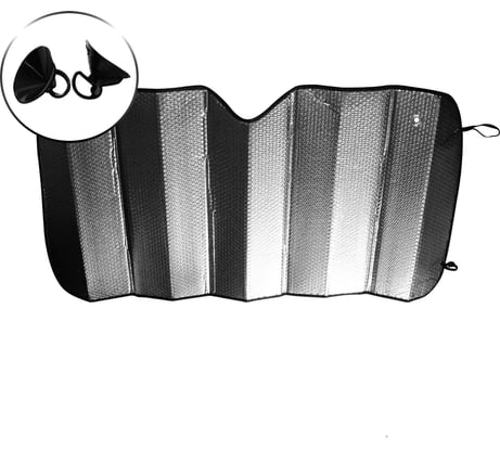 Солнцезащитная шторка PSV Светоотражающая BUBBLE SERIES 145х70 132627