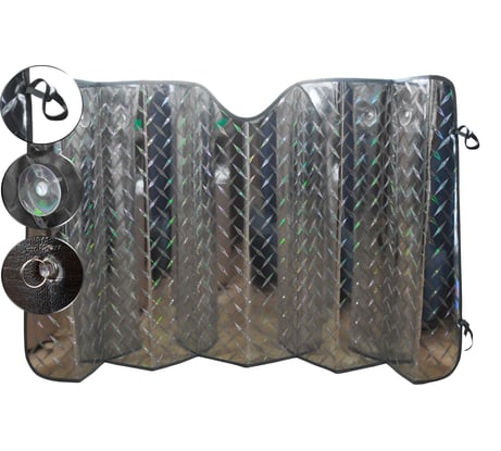 Солнцезащитная шторка PSV Светоотражающая LASER SERIES 150х80 132026