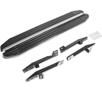 Пороги на автомобиль Rival Premium для Honda CR-V III 2007-2012 г.в., 173 см, 2 шт., алюминий A173ALP.2101.1
