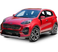 Защита переднего бампера Rival d57+d42 для Kia Sportage IV вкл. GT-Line 2016-2018 201 R.2809.001