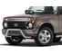 Защита переднего бампера Rival d57 скоба для ВАЗ 2121 4x4 3-дв. Urban 2014-2019 2019- R.6004.001 1