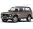 Защита переднего бампера Rival d57 скоба для ВАЗ 2121 4x4 3-дв. Urban 2014-2019 2019- R.6004.001 2
