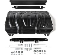 Защита радиатора Rival Mitsubishi L200 V 2015-/Pajero Sport III 2016-/Fiat Fullback 2016-, 111.4046.2