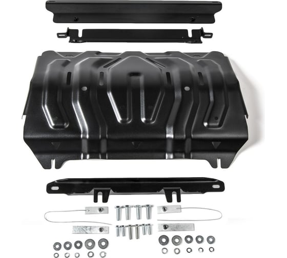 Защита радиатора Rival Mitsubishi L200 V 2015-/Pajero Sport III 2016-/Fiat Fullback 2016-, 111.4046.2 1