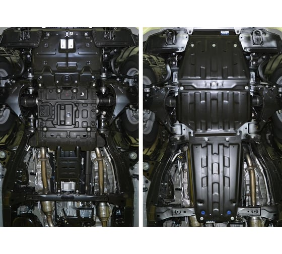 Защита картера Rival часть 1, для Lexus LX III 2007-2021/Toyota Land Cruiser 12-21 111.5713.3