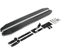 Пороги на автомобиль Rival Premium для Toyota RAV4 CA40 2012-2019 г.в., 173 см, 2 шт., алюминий A173ALP.5705.1