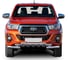 Защита переднего бампера Rival d76+d57 с профильной защитой картера для Toyota Hilux R.5722.002 2