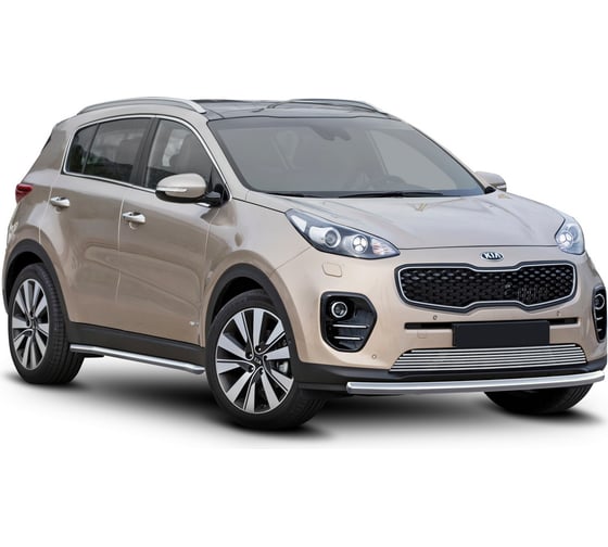 Защита переднего бампера Rival d57 для Kia Sportage IV вкл. GT-Line 2016-2018 2018-н. R.2809.002