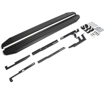 Пороги на автомобиль Rival Premium-Black для Mazda CX-5 I 2011-2017 г.в., 173 см, 2 шт., алюминий A173ALB.3801.3
