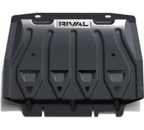 Защита радиатора Rival Ford Ranger III, IV 2011-2022, сталь 3 мм, с крепежом 2111.1841.1.3
