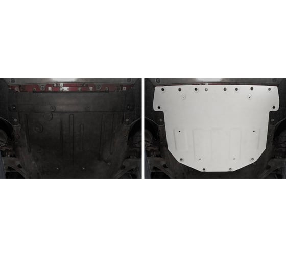 Защита картера и КПП Rival для Land Rover Range Rover Evoque II V - 2.0 200 л.с.; 2.0 3.3129.1