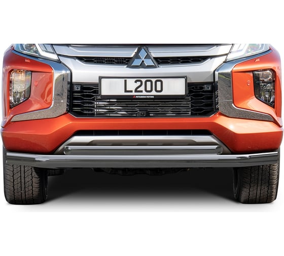 Защита переднего бампера Rival d76+d57 для Mitsubishi L200 V рестайлинг 2018-н.в., R.4016.001 1
