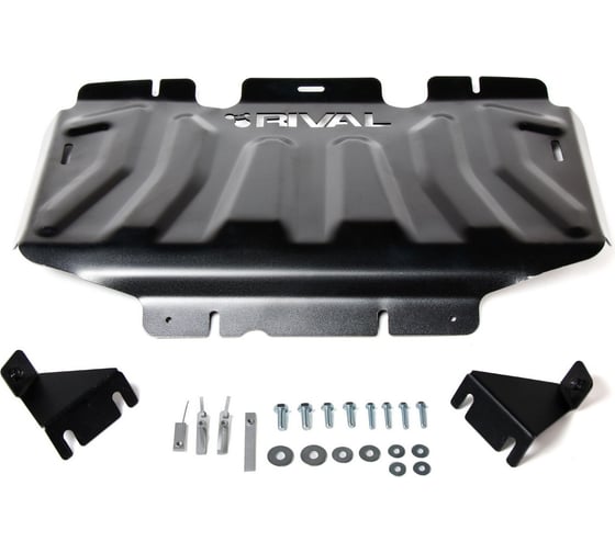 Защита радиатора Rival для Mercedes-Benz X-klasse 4WD /Nissan Navara D40/Pathfinder R51 2111.4164.2.3