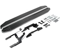 Пороги на автомобиль Rival Premium для Nissan Terrano III 2014-2017 2017-н.в./Renau A173ALP.4701.3