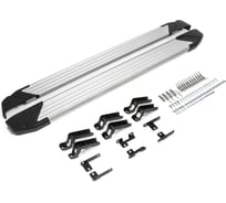 Rival Пороги на автомобиль "Silver" Haval F7 2019-2024/F7x 2019-н.в., F180AL.9403.1