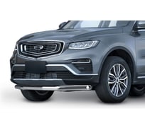 Защита переднего бампера Rival d57 для Geely Atlas Pro 2021-н.в., нерж. сталь, R.1906.001