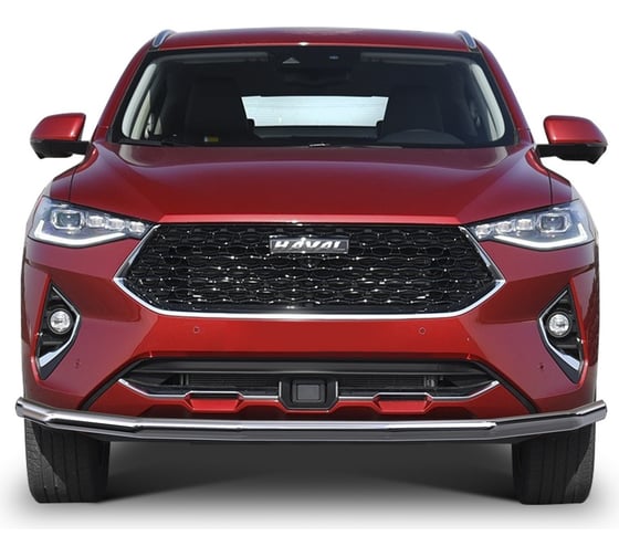 Защита переднего бампера Rival d57 для Haval F7 2019-н.в./F7x 2019-н.в., нерж. сталь, R.9404.001
