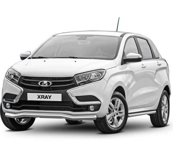 Защита порогов Rival d57 для Lada XRay 2015-н.в., нерж. сталь, 2 шт., R.6003.004