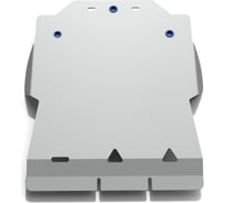 Защита КПП Rival для Land Rover Range Rover III V - все 2002-2012, алюминий 4 мм, 333.3107.1