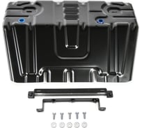 Защита радиатора Rival для Lexus GX 460 2009-2013 2013-н.в./Toyota Land Cruiser Prado 150 2009-2017 2017-н.в., сталь 1.8 мм, с крепежом, 111.9516.1