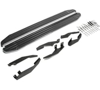 Пороги на автомобиль Rival Premium для SsangYong Actyon II 2010-2013-2013-н.в., 173 см, 2 шт., алюминий A173ALP.5303.2