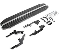 Пороги на автомобиль Rival Premium для Lada Xray 2015-н.в., 173 см, 2 шт., алюминий A173ALP.6002.1