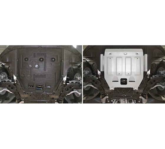 Защита картера и КПП Rival для Mini Clubman II (Cooper, Cooper S)/Clubman II рестайлинг/Hatch III (Cooper, Cooper S) 333.8205.1