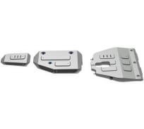 Защита картера, КПП, топливного бака и редуктора Rival для Hyundai Santa Fe 21-/Kia Sorento 20- 4WD, K333.2853.1