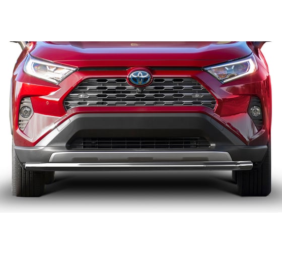 Защита переднего бампера Rival d57 для Toyota RAV4 XA50 кроме MTR Design 2019-н.в., нерж. сталь, R.5725.001