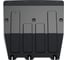 Защита картера и КПП Rival для MAN TGE МКПП FWD (3.180)/Volkswagen Crafter II МКПП FWD, 11.5858.1 1