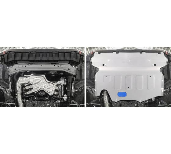 Защита картера Rival увеличенная для Subaru Forester V 4WD V - 2.0; 2.5 2018-н.в., 333.5439.1