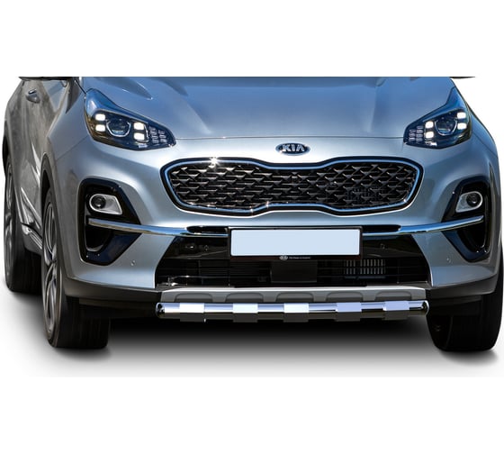 Защита переднего бампера Rival d57 усиленная для Kia Sportage IV рестайлинг кроме GT- R.2811.001 1