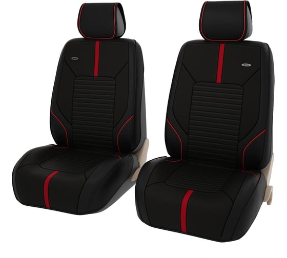 Накидки PSV 2D PREMIUM Cross 2 FRONT Черно Красный компл 240 257 131865 1