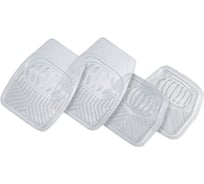 Коврик PSV STRONG силикон 5001PT 4ч 69х48 48х48 Прозрачный 111014