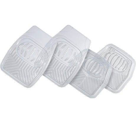 Коврик PSV STRONG силикон 5001PT 4ч 69х48 48х48 Прозрачный 111014