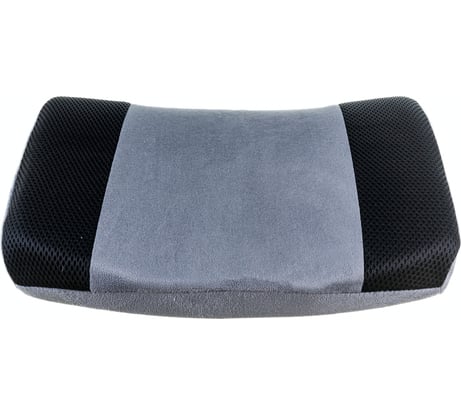 Ортопедическая подушка под поясницу PSV черно-серая 111578
