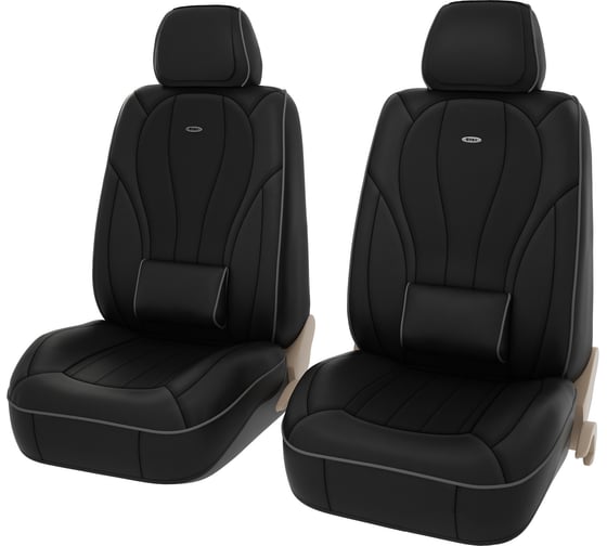 Накидки PSV 5D PREMIUM Honor 2 FRONT Черный Кант серый компл 349 356 131864 1