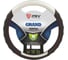 Оплётка на руль PSV GRAND сильвер, отстрочка красная, M 121516 1