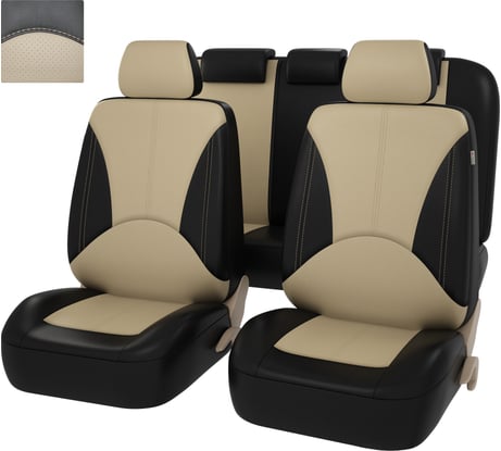 Чехлы PSV Imperial Next Черный Бежевый экокожа 131847