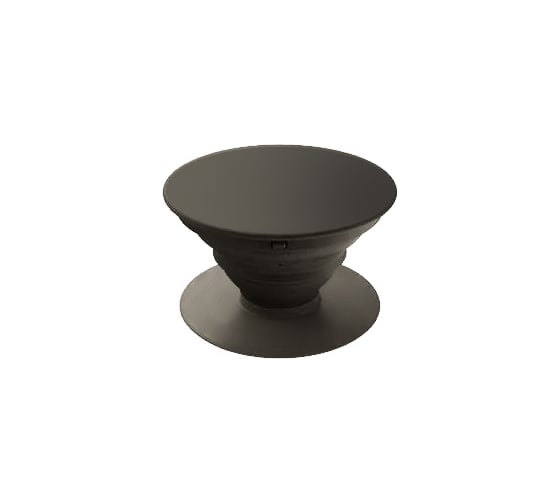 Держатель для смартфона BoraSCO Popsocket черный 50166